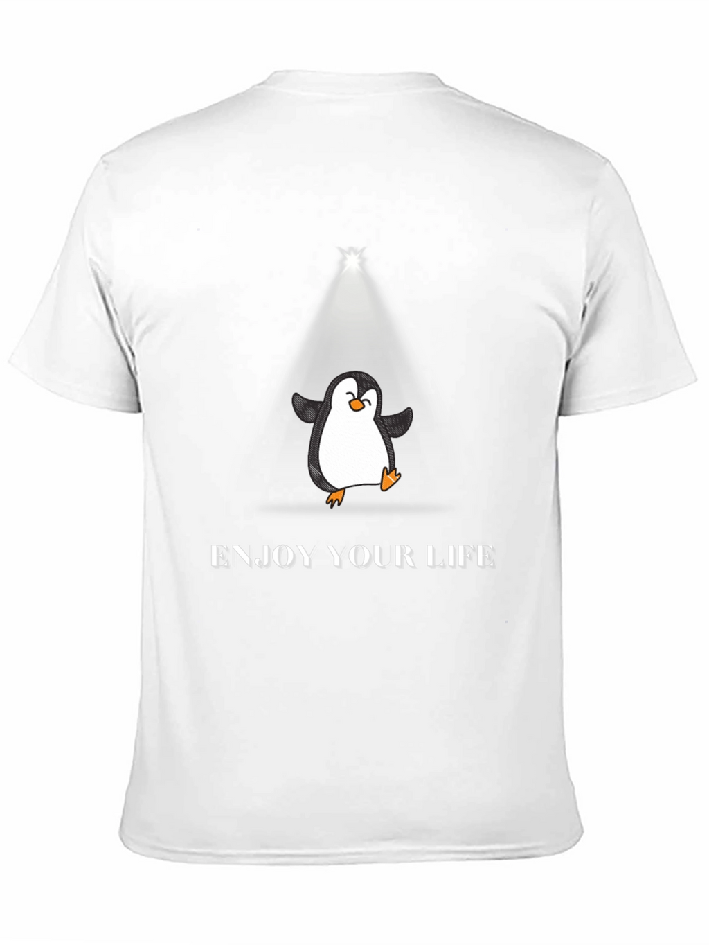 Enjoy Your Life Penguin T-Shirt