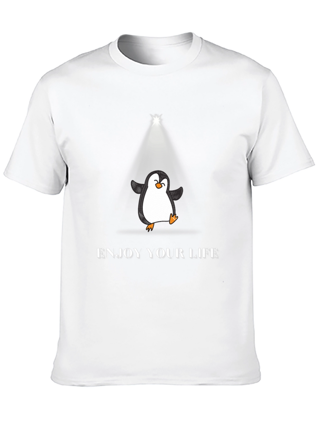 Enjoy Your Life Penguin T-Shirt