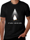 Enjoy Your Life Penguin T-Shirt