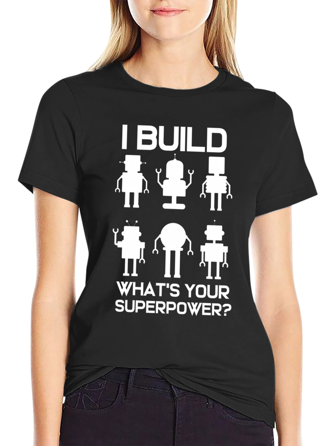 I Build Robots Graphic Tee - Superpower T-Shirt