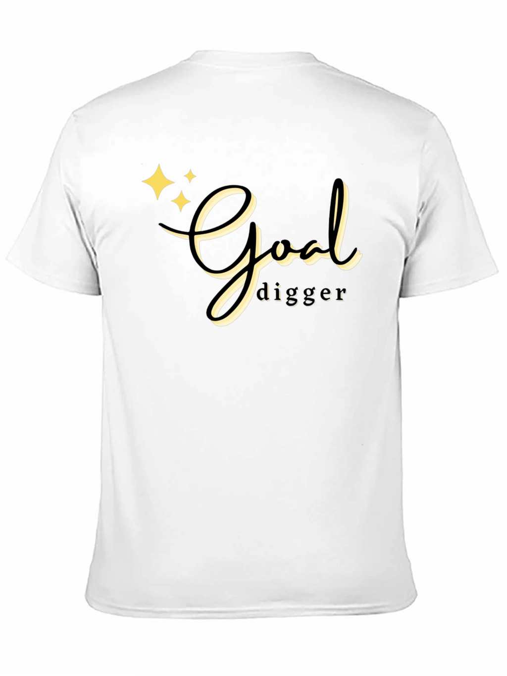 Goal Digger Black T-Shirt for Men