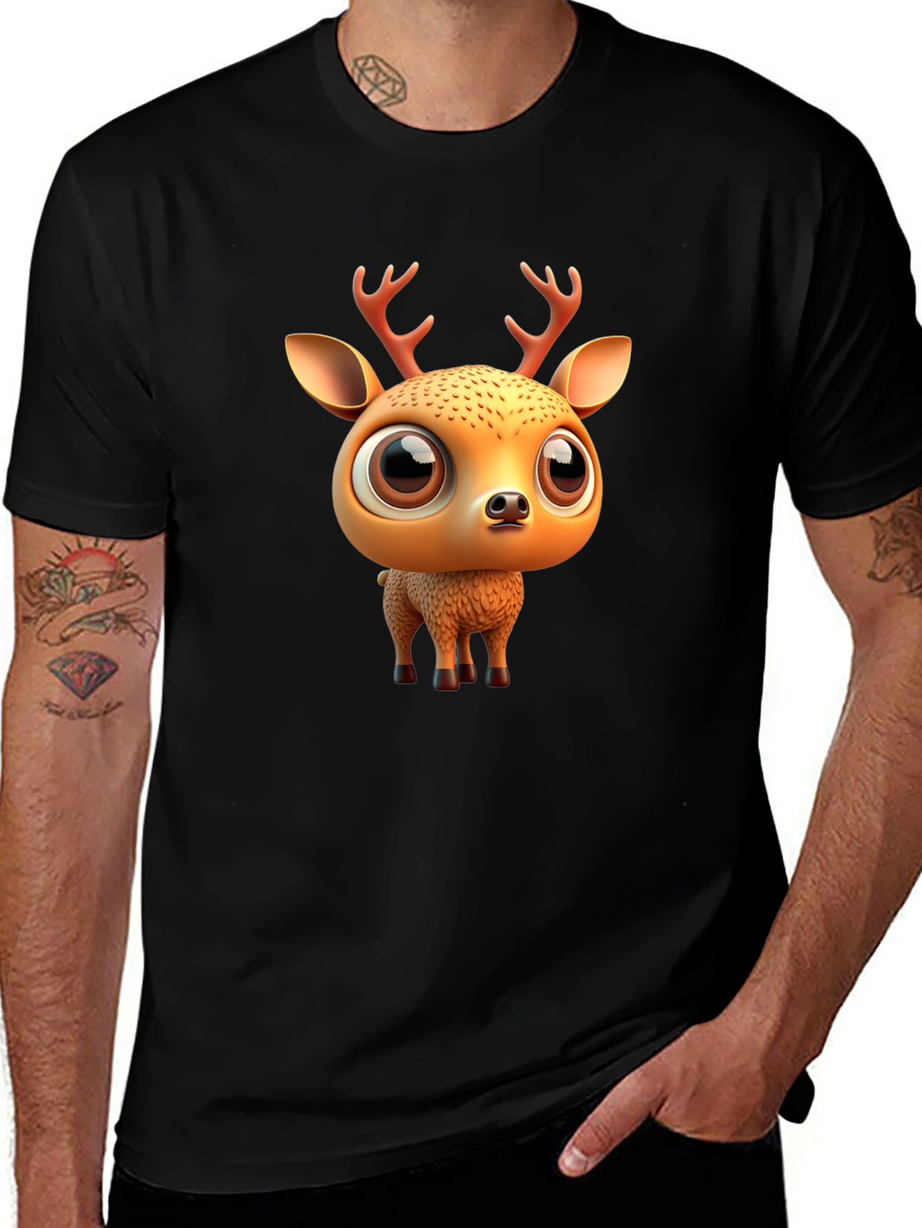 Cute Deer Graphic Tee