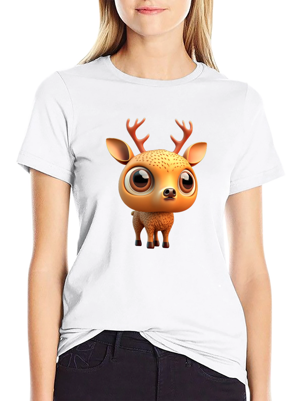 Cute Deer Graphic Tee