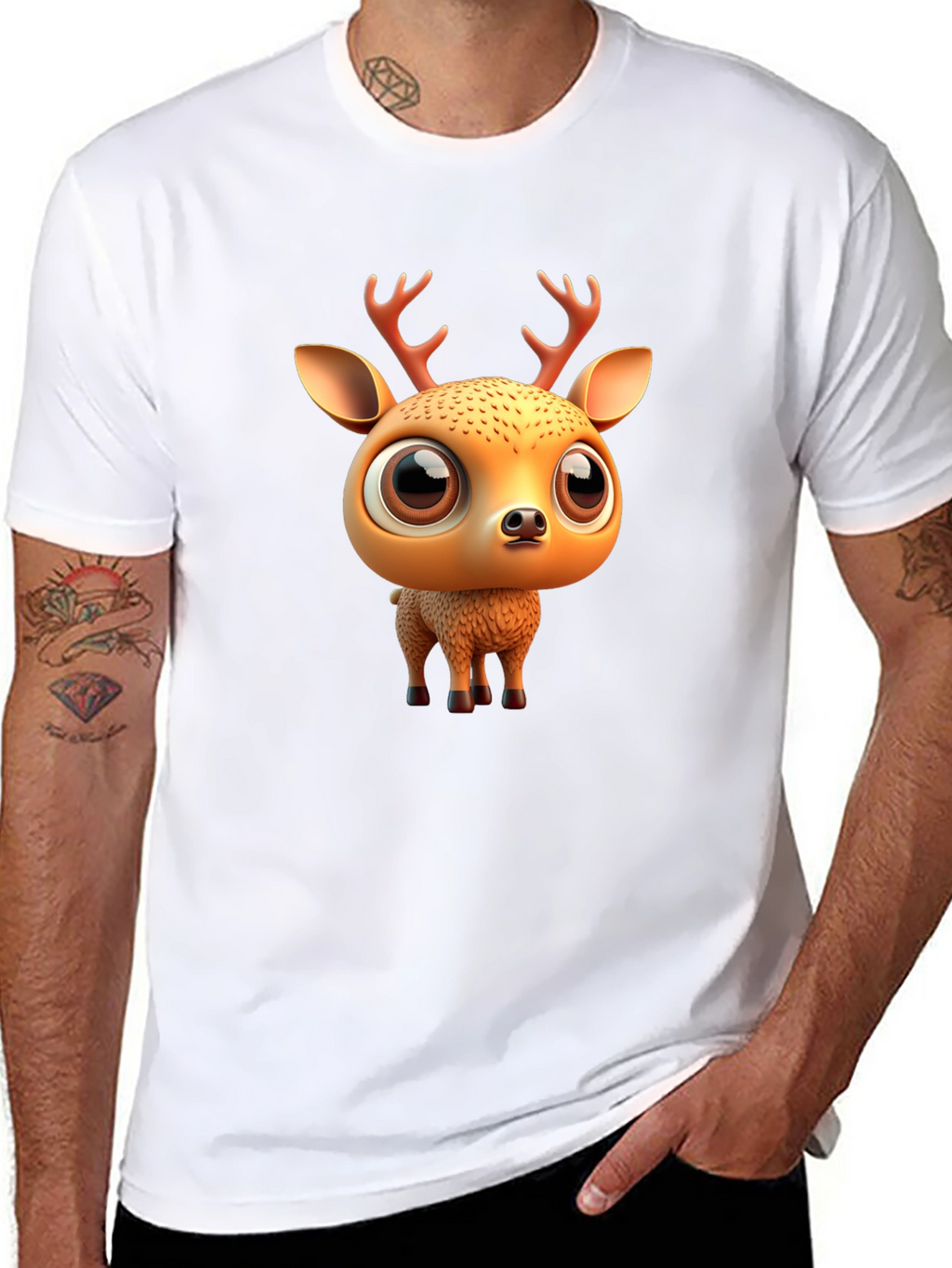 Cute Deer Graphic Tee