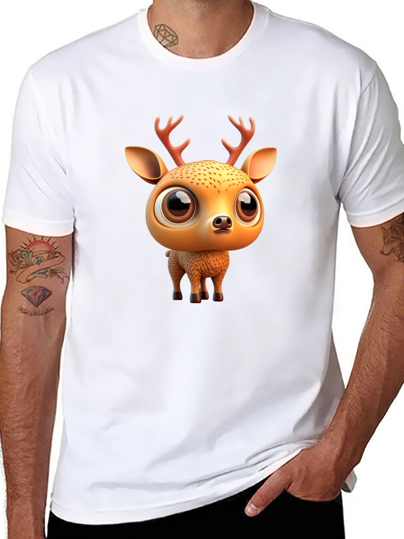 Cute Deer Graphic Tee