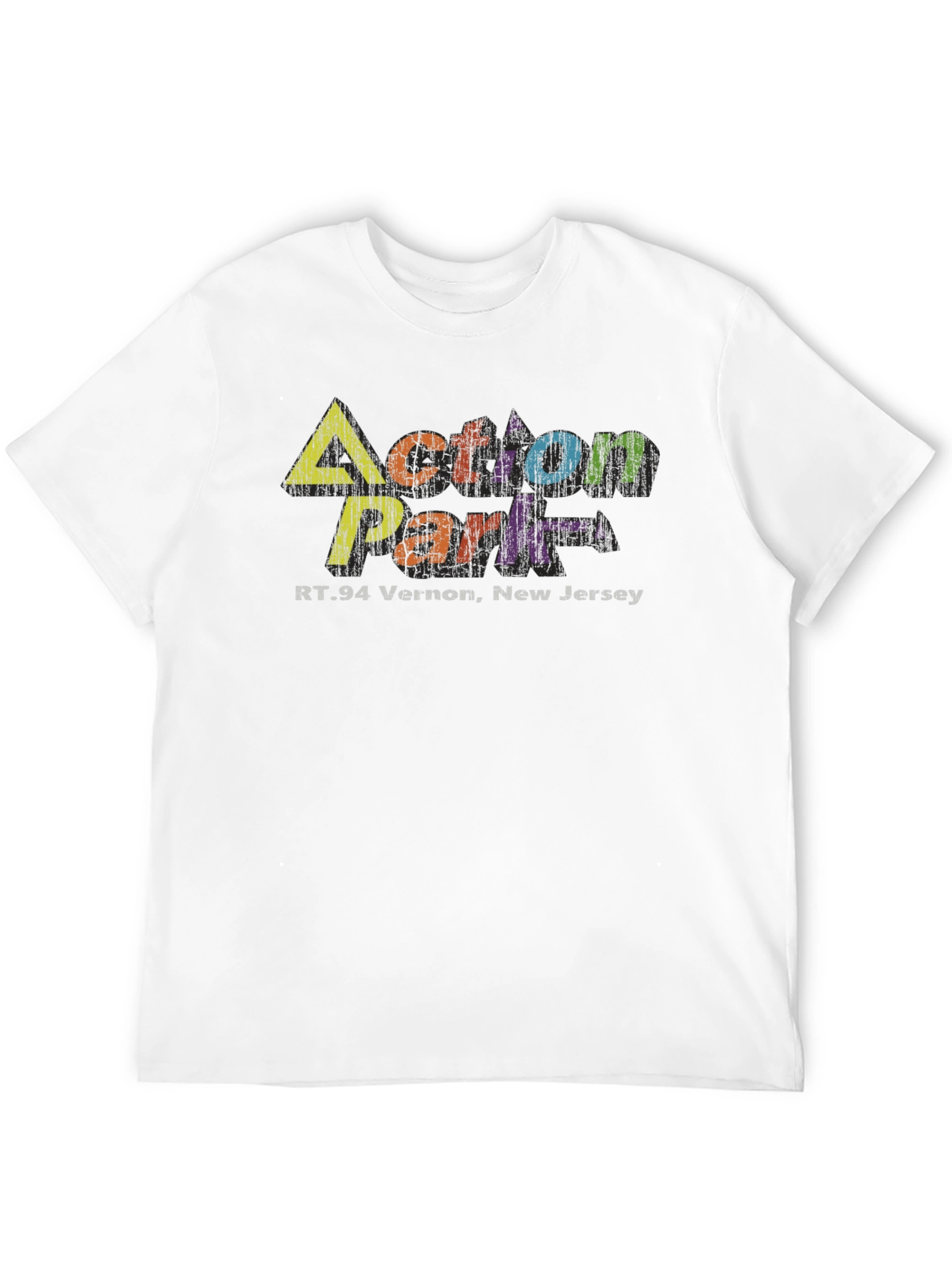 Action Park New Jersey Black T-Shirt