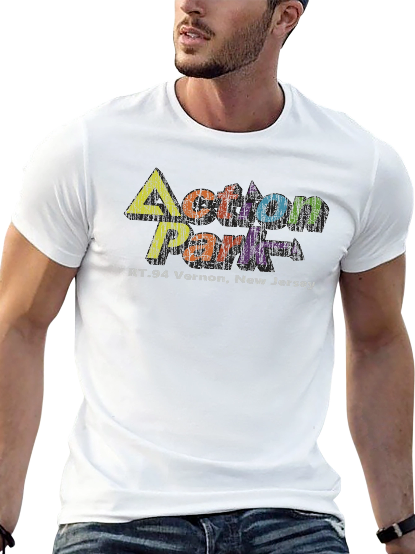 Action Park New Jersey Black T-Shirt