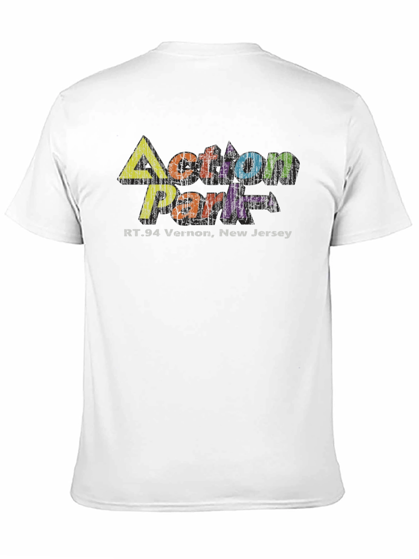 Action Park New Jersey Black T-Shirt