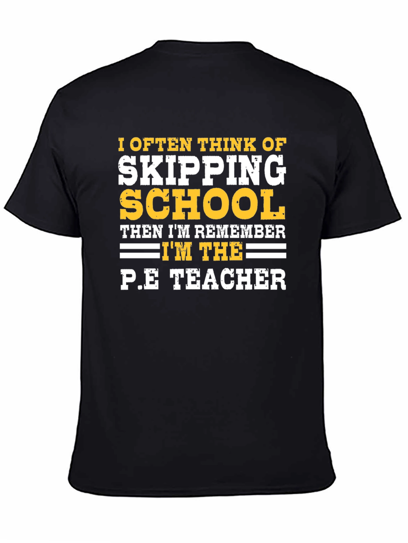 Funny P.E. Teacher Graphic T-Shirt