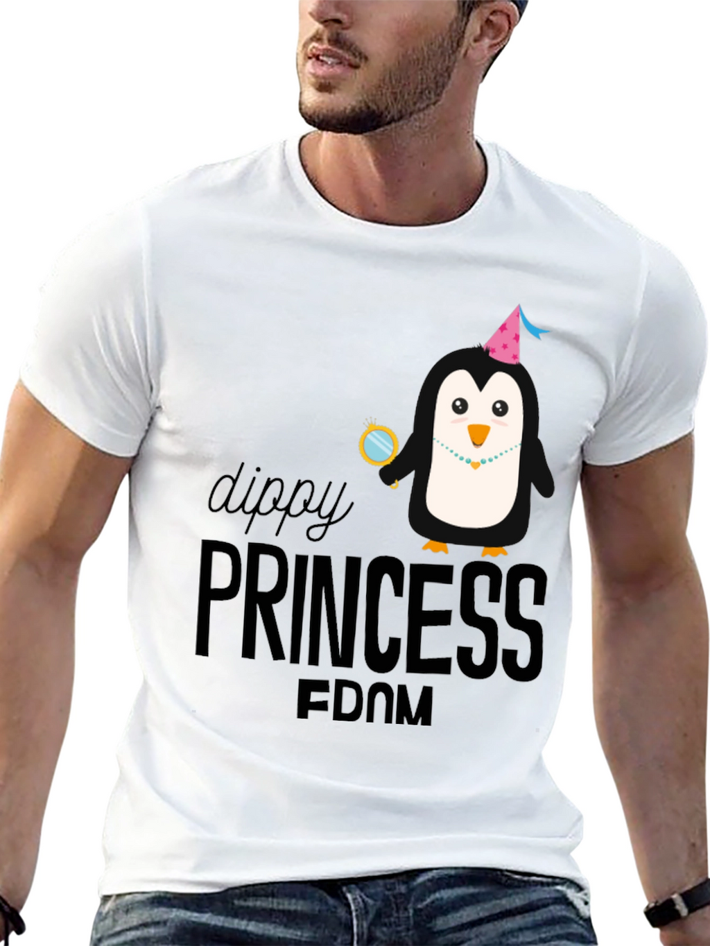 Dippy Princess Penguin T-Shirt