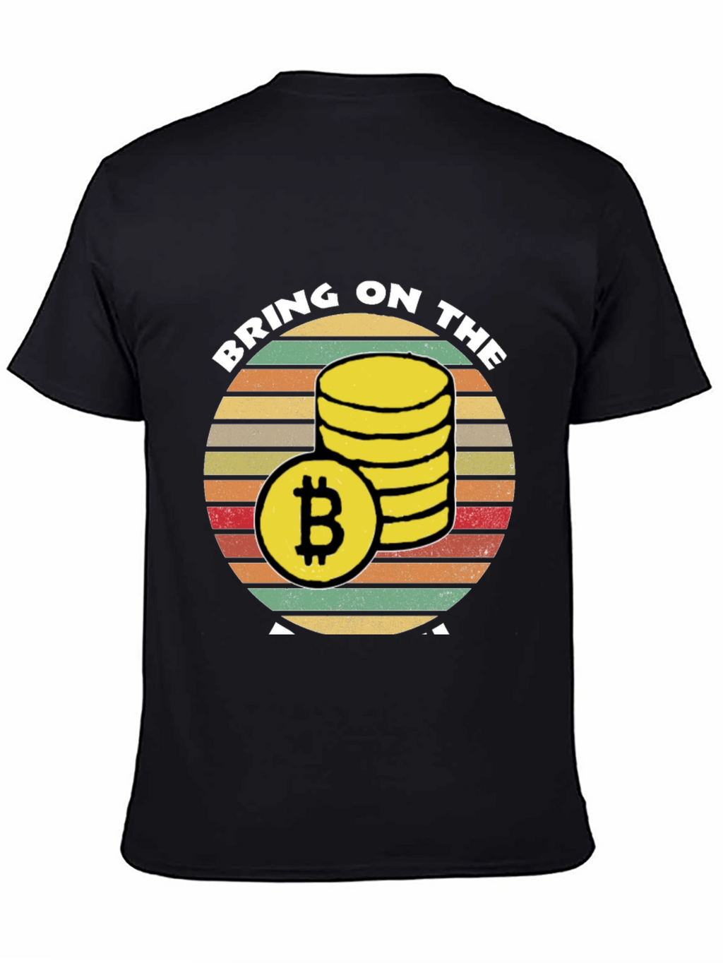 Bitcoin Stack T-Shirt - Crypto Investment Tee