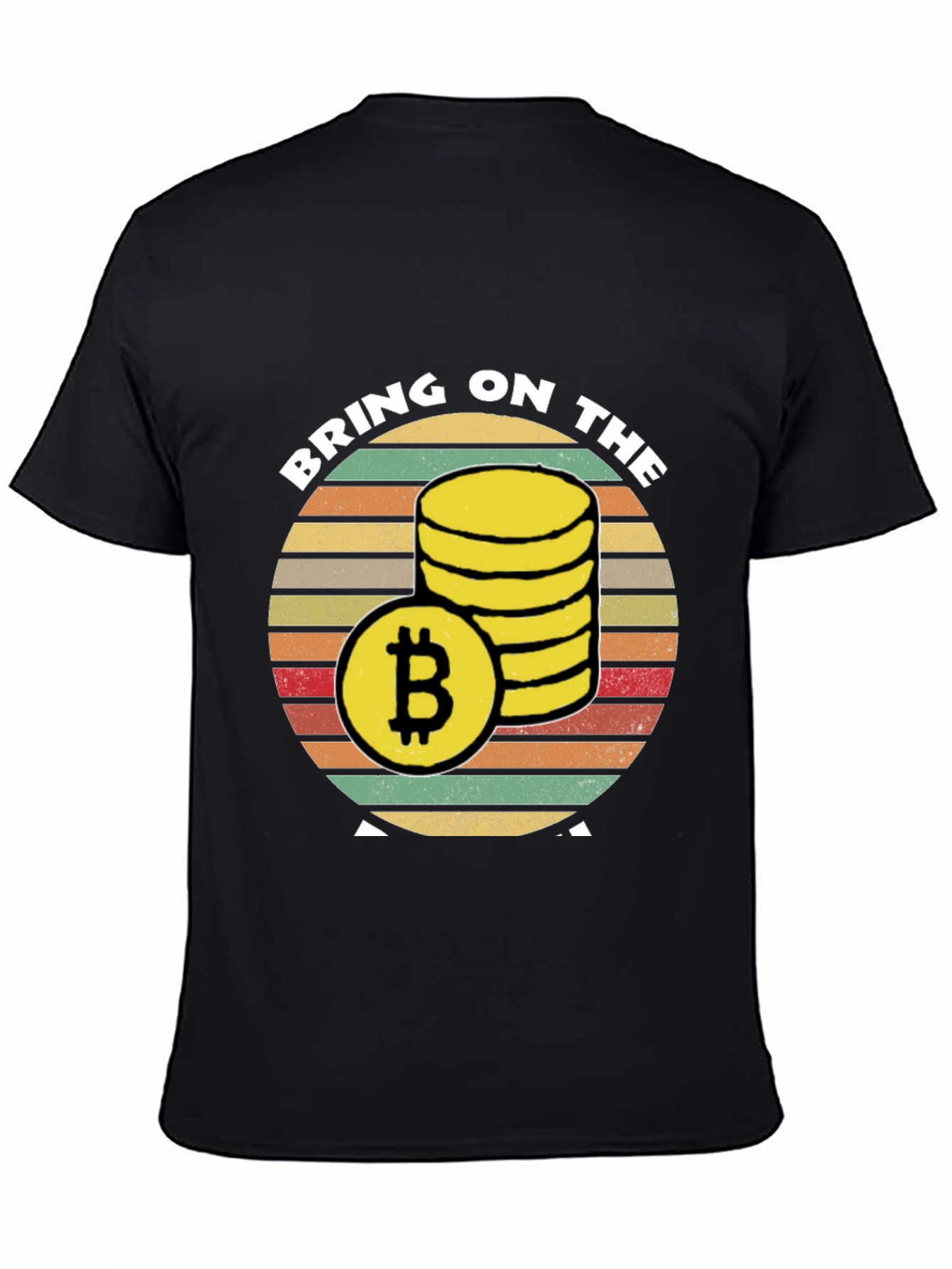 Bitcoin Stack T-Shirt - Crypto Investment Tee