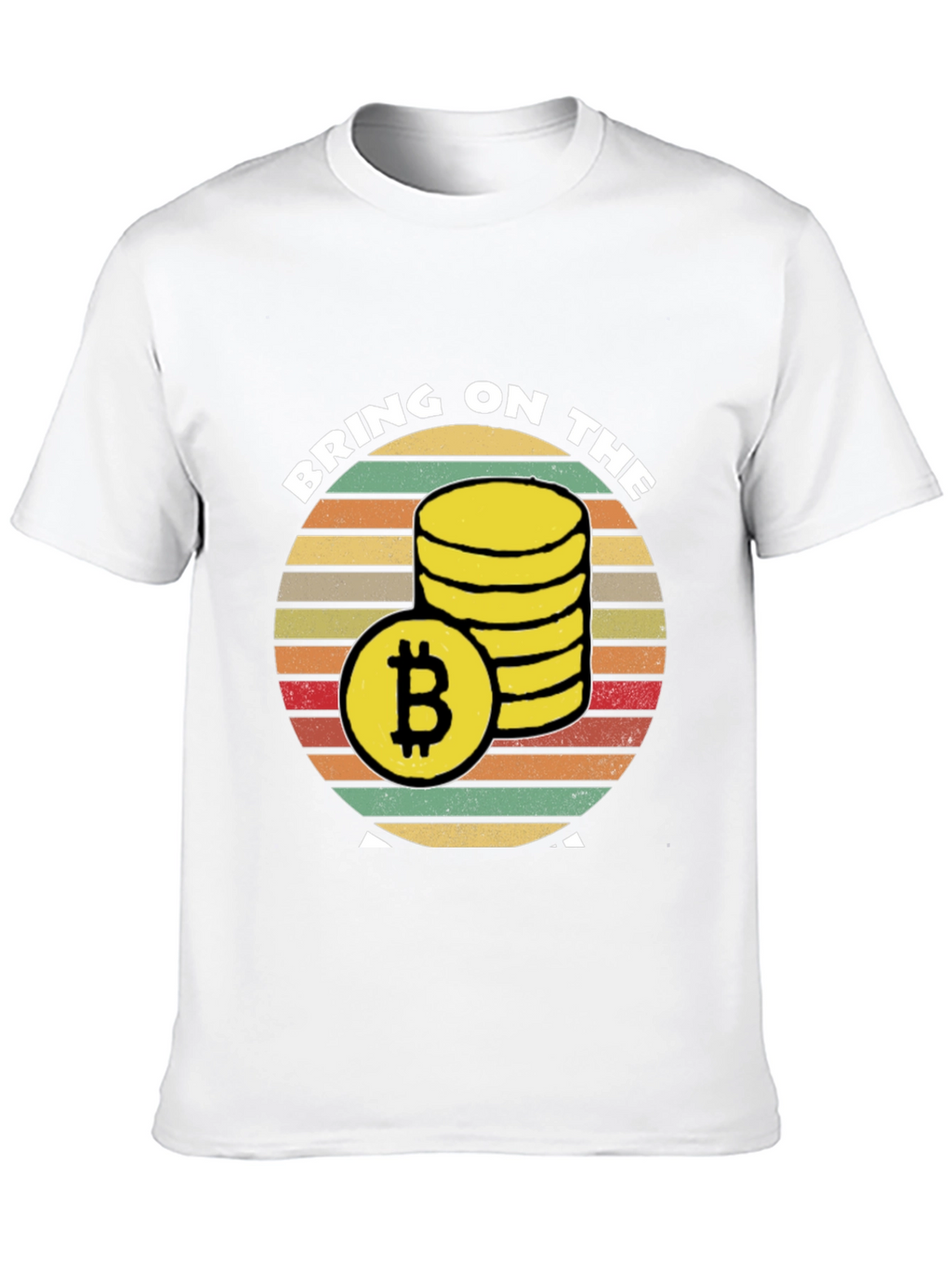 Bitcoin Stack T-Shirt - Crypto Investment Tee