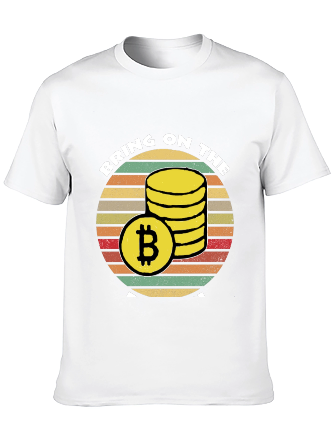Bitcoin Stack T-Shirt - Crypto Investment Tee