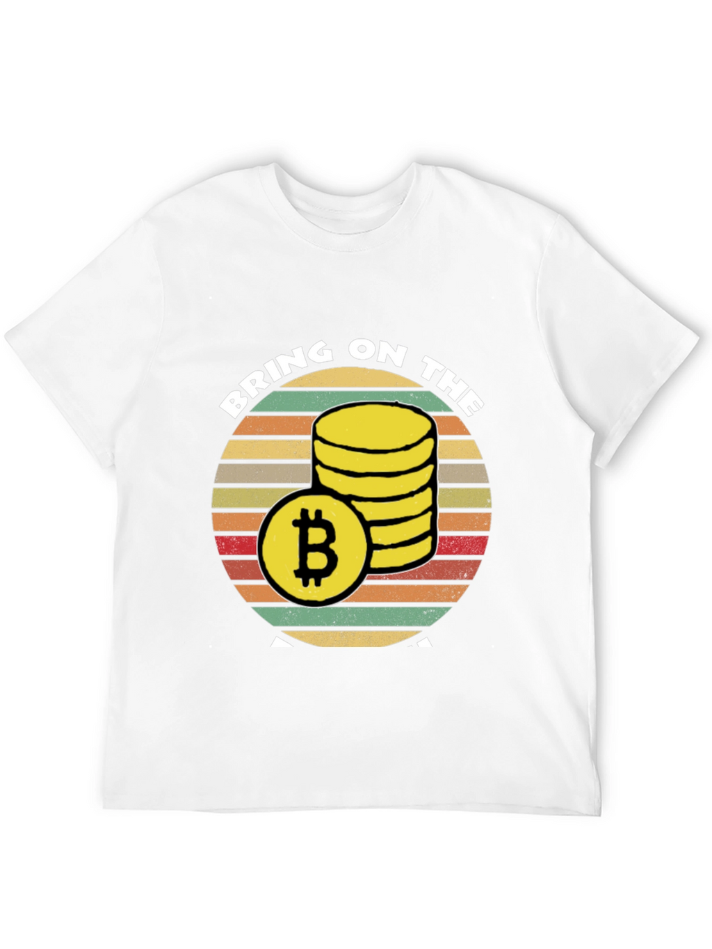 Bitcoin Stack T-Shirt - Crypto Investment Tee