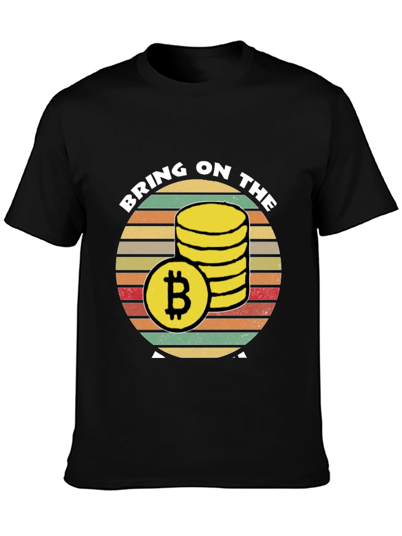 Bitcoin Stack T-Shirt - Crypto Investment Tee