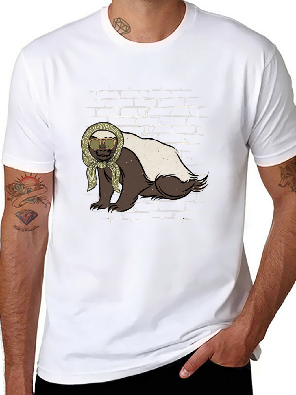 Honey Badger T-Shirt - Babushka Style