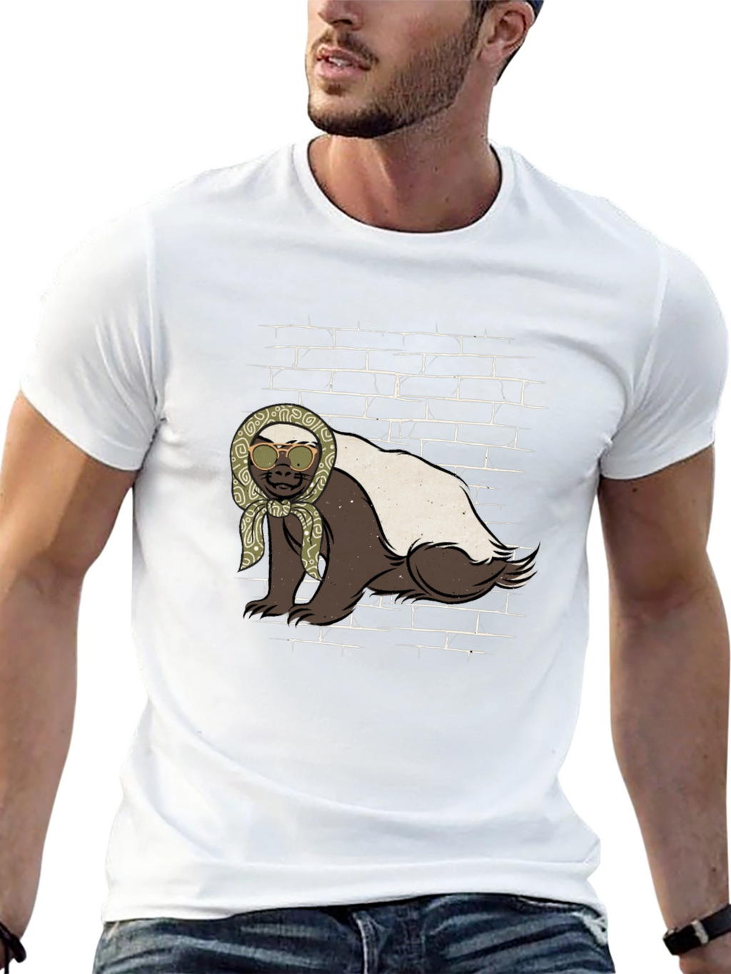 Honey Badger T-Shirt - Babushka Style