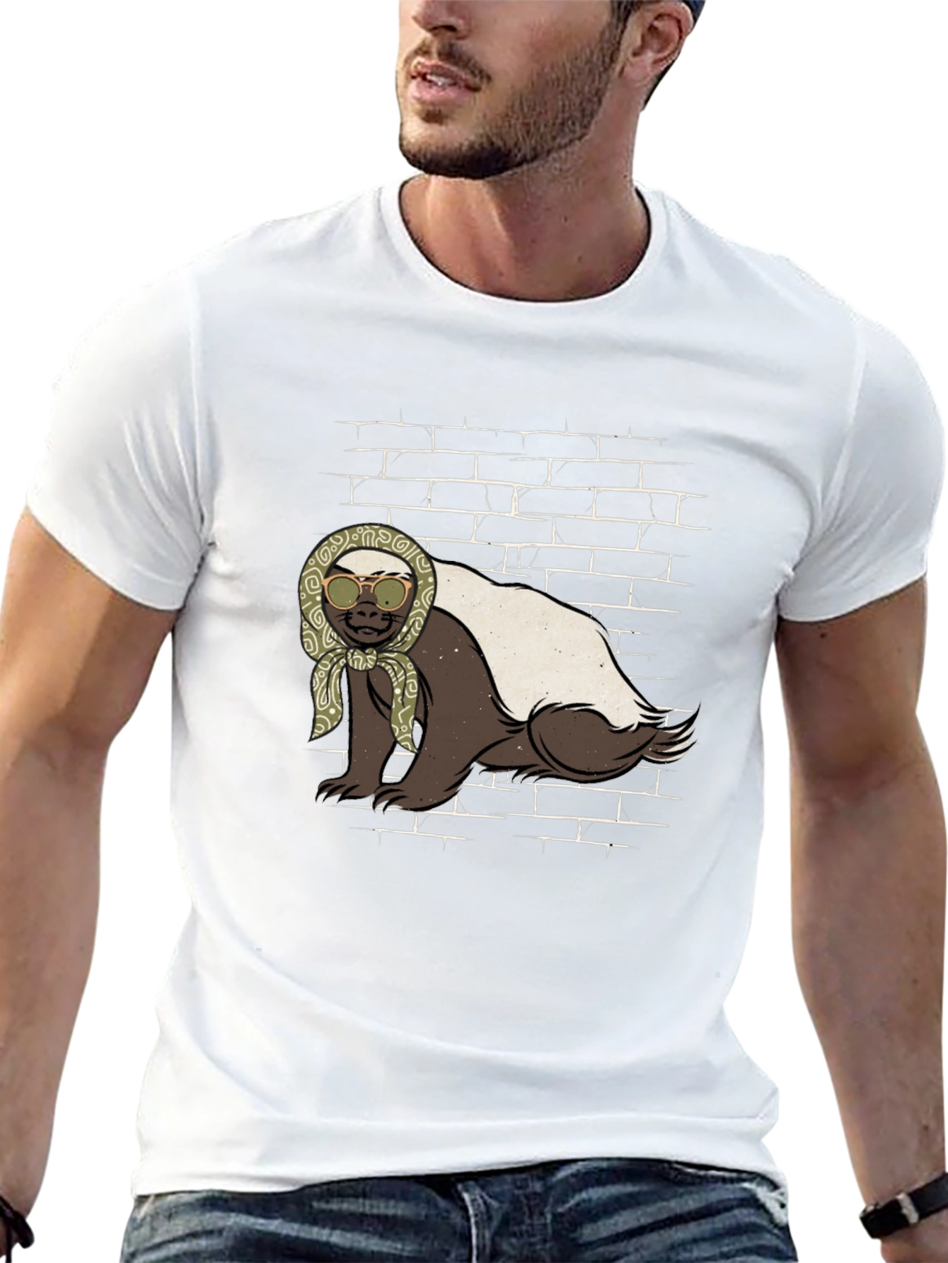 Honey Badger T-Shirt - Babushka Style