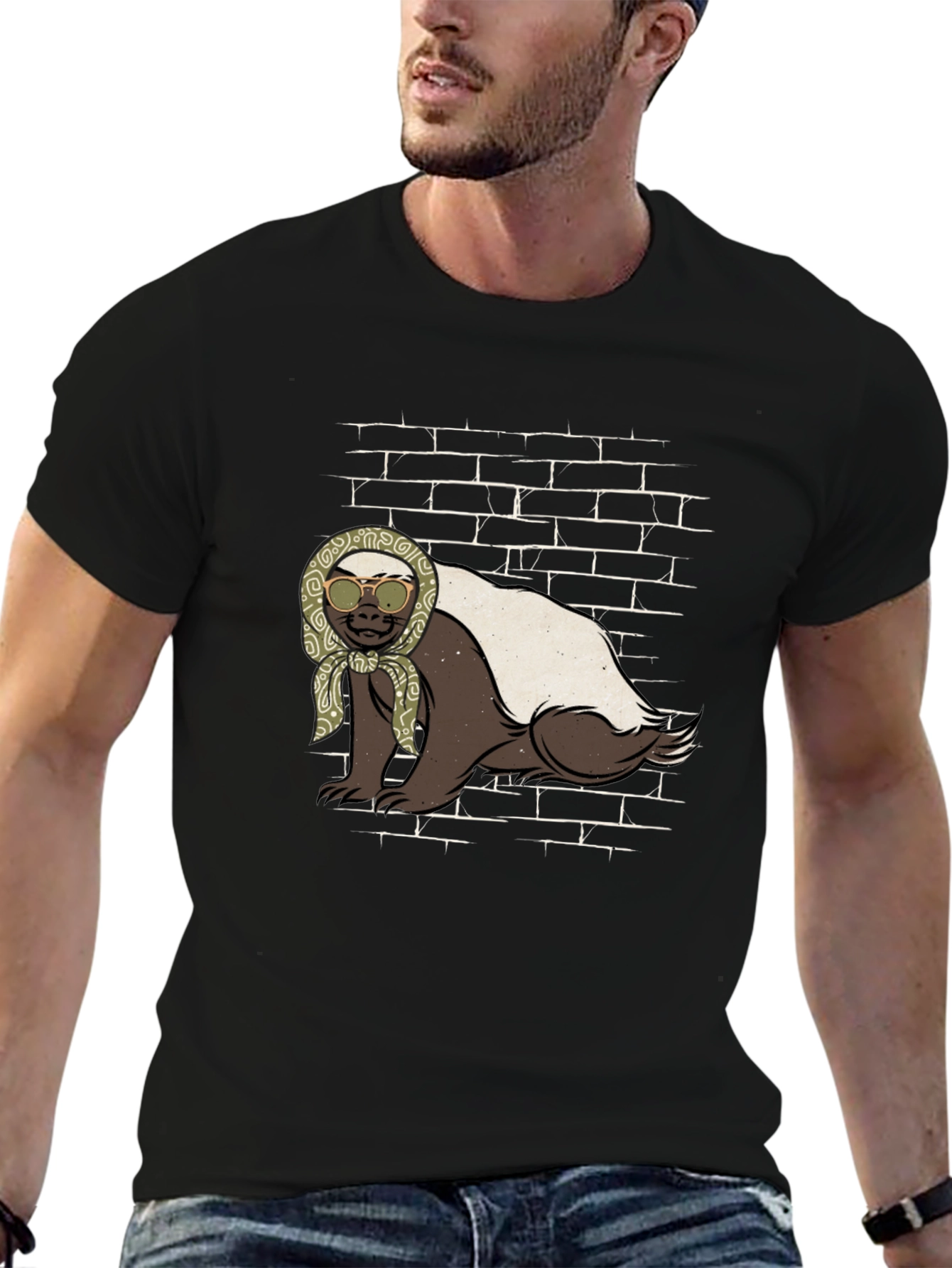 Honey Badger T-Shirt - Babushka Style