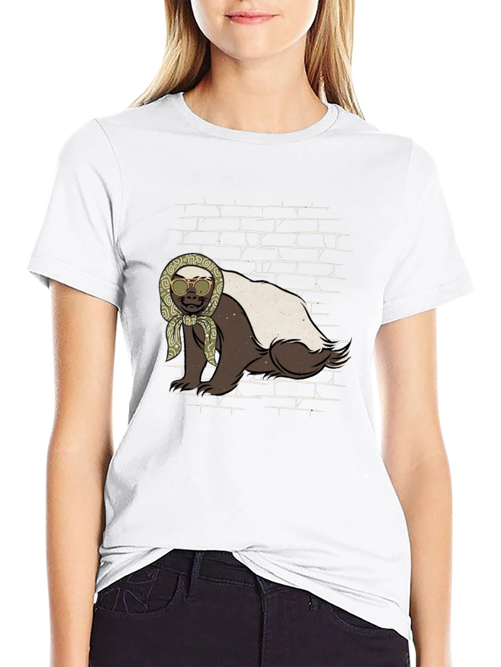 Honey Badger T-Shirt - Babushka Style