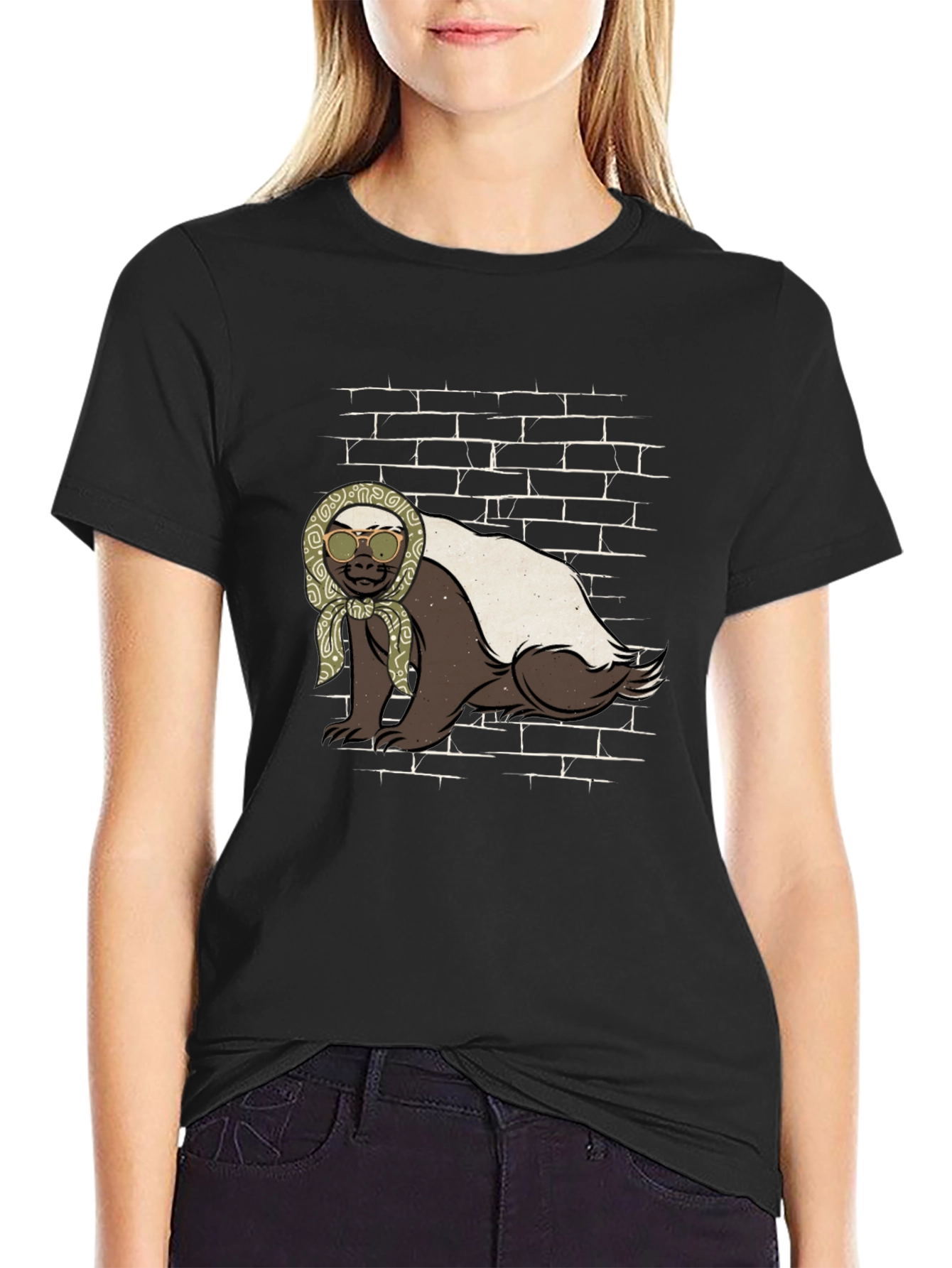 Honey Badger T-Shirt - Babushka Style