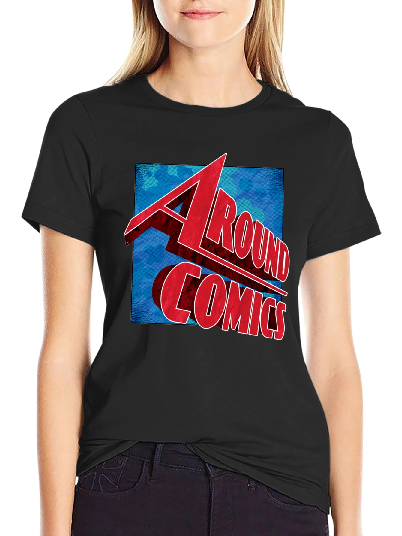 Around Comics Graphic T-Shirt