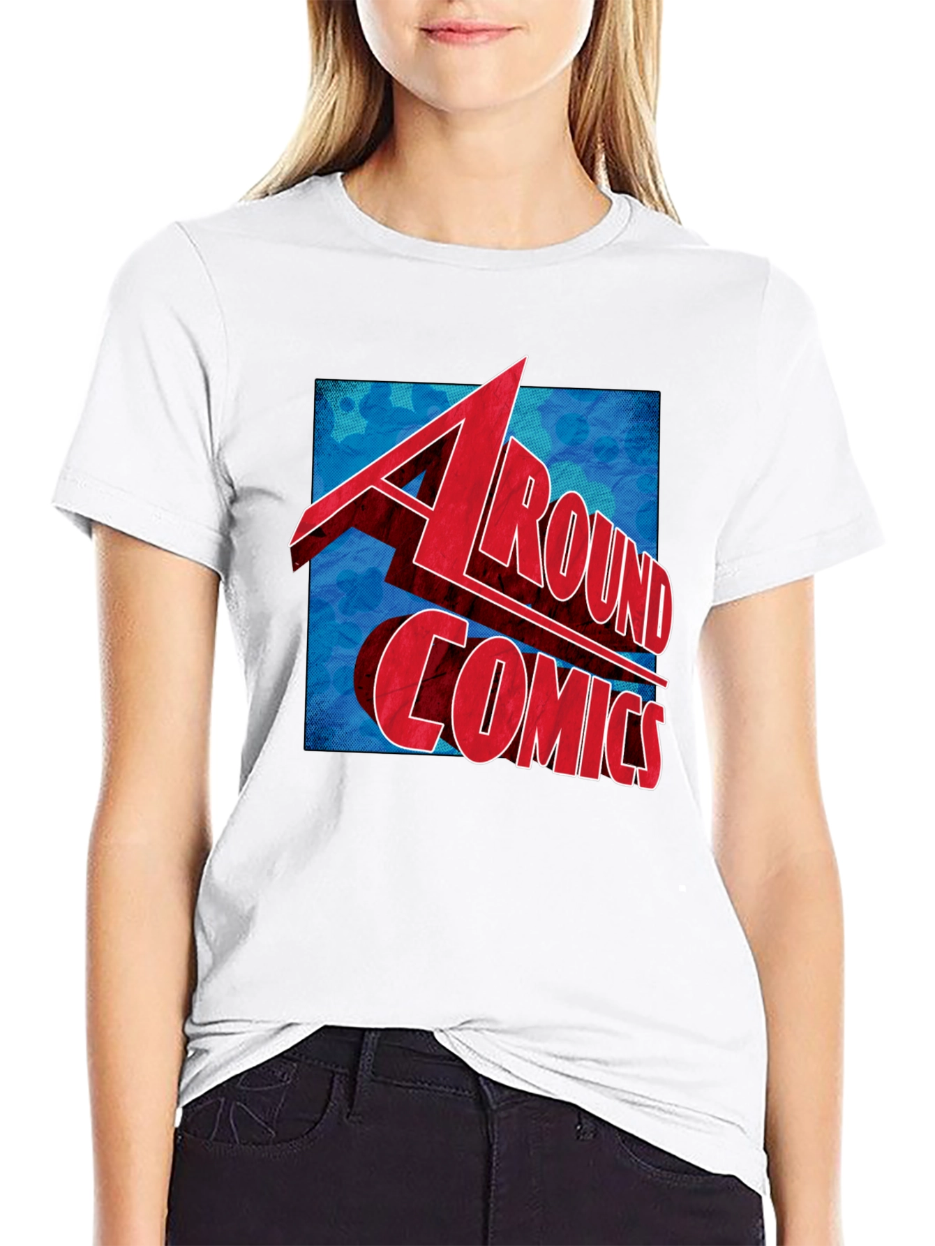 Around Comics Graphic T-Shirt