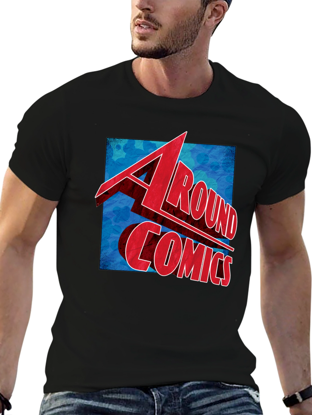 Around Comics Graphic T-Shirt