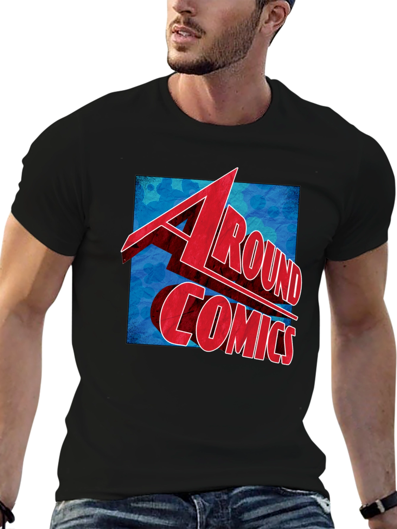 Around Comics Graphic T-Shirt