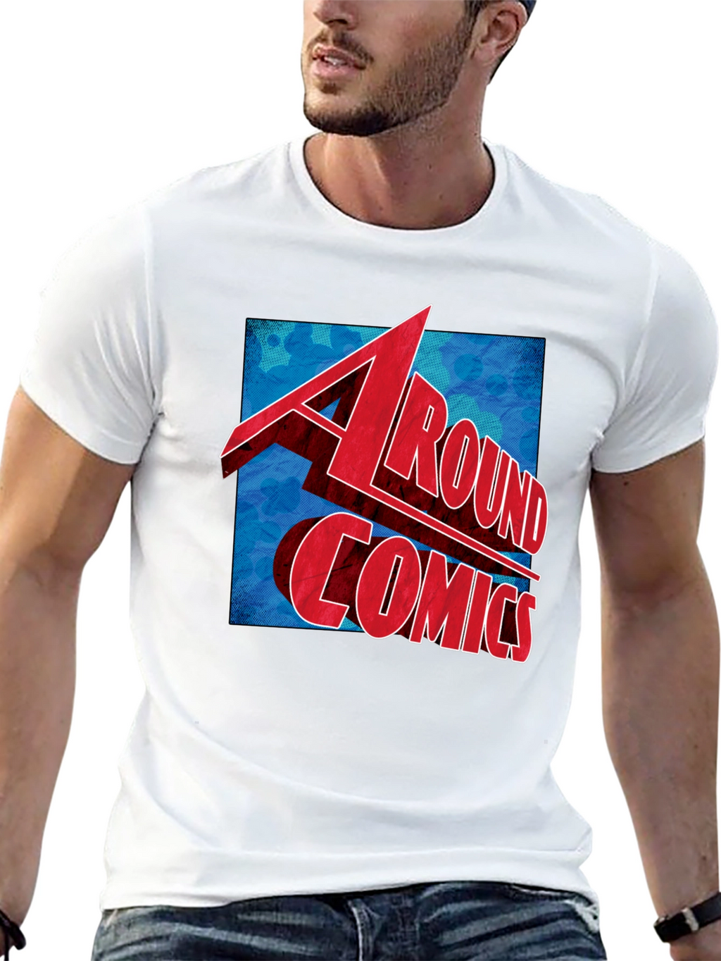 Around Comics Graphic T-Shirt