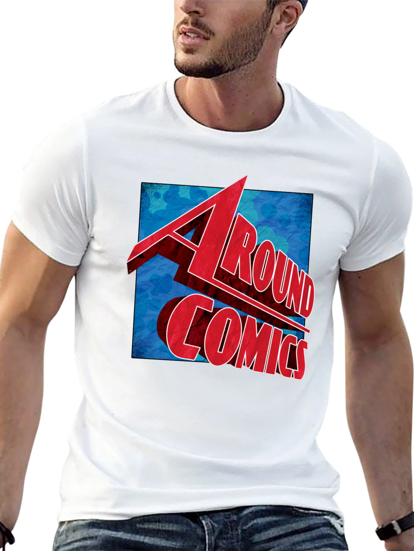 Around Comics Graphic T-Shirt