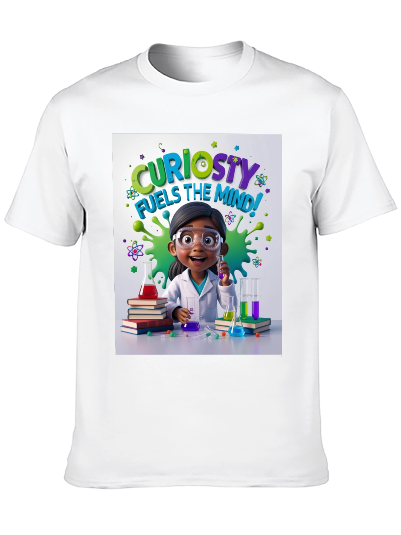 Curiosity Fuels The Mind T-Shirt