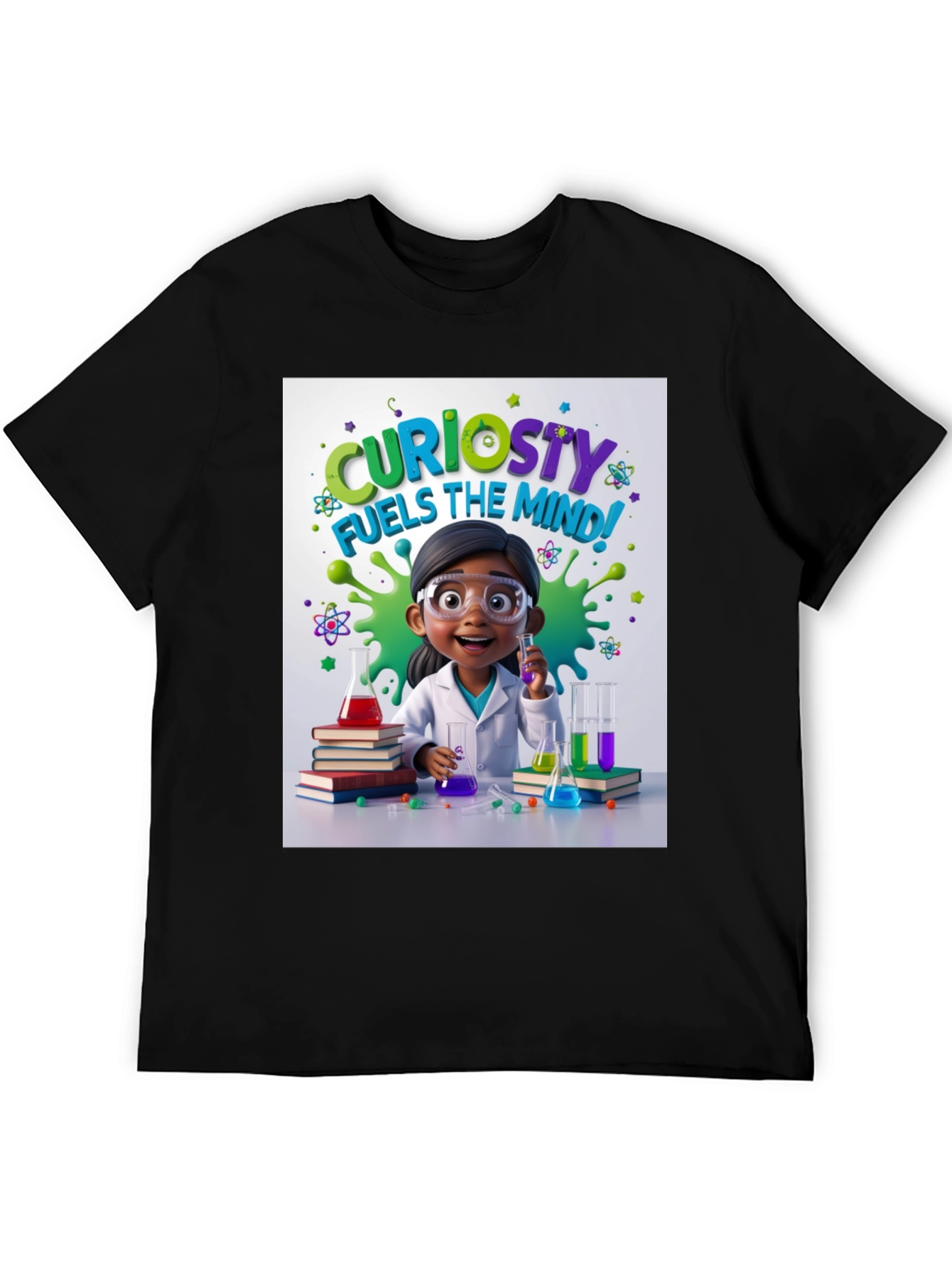 Curiosity Fuels The Mind T-Shirt