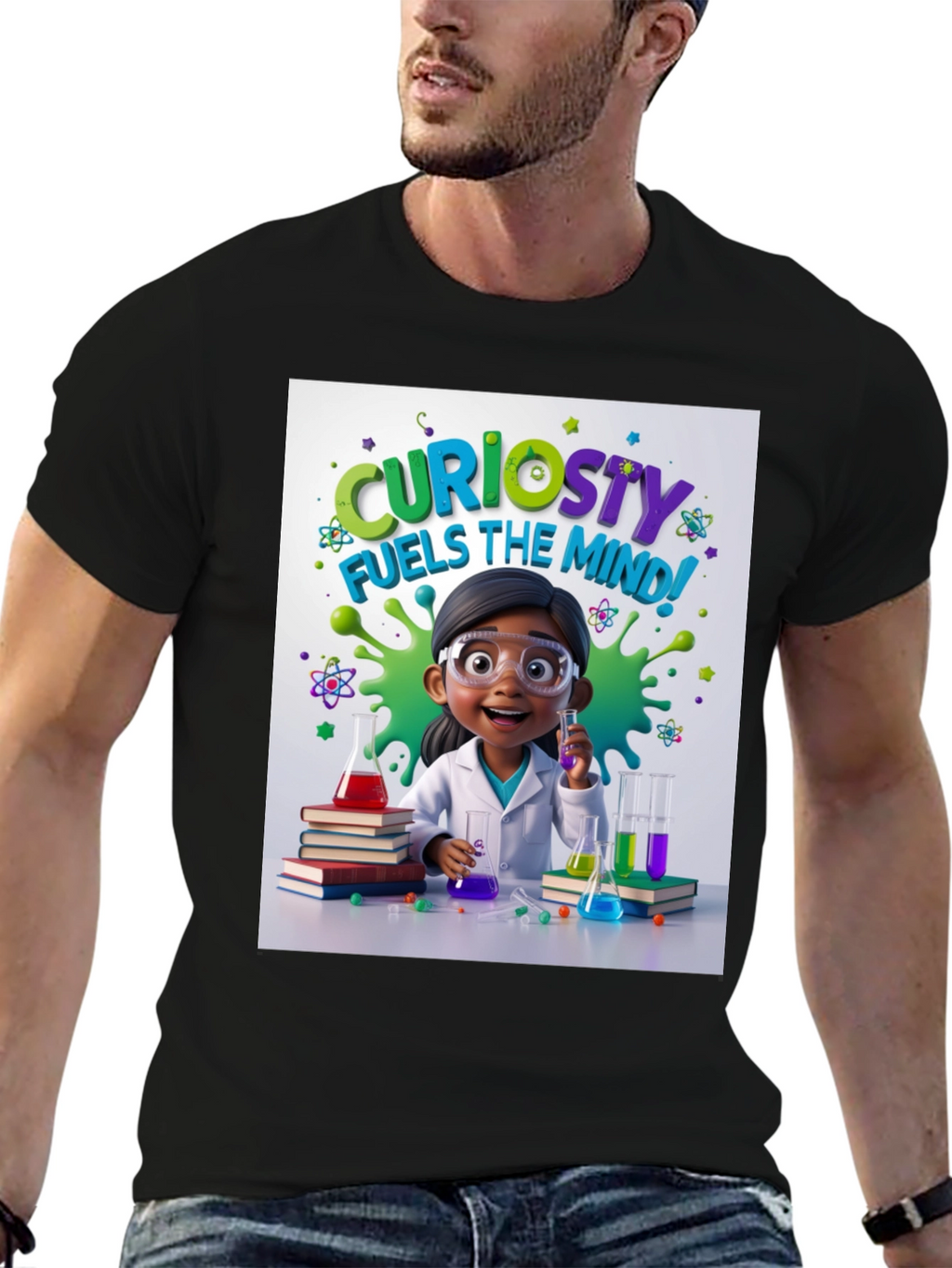 Curiosity Fuels The Mind T-Shirt