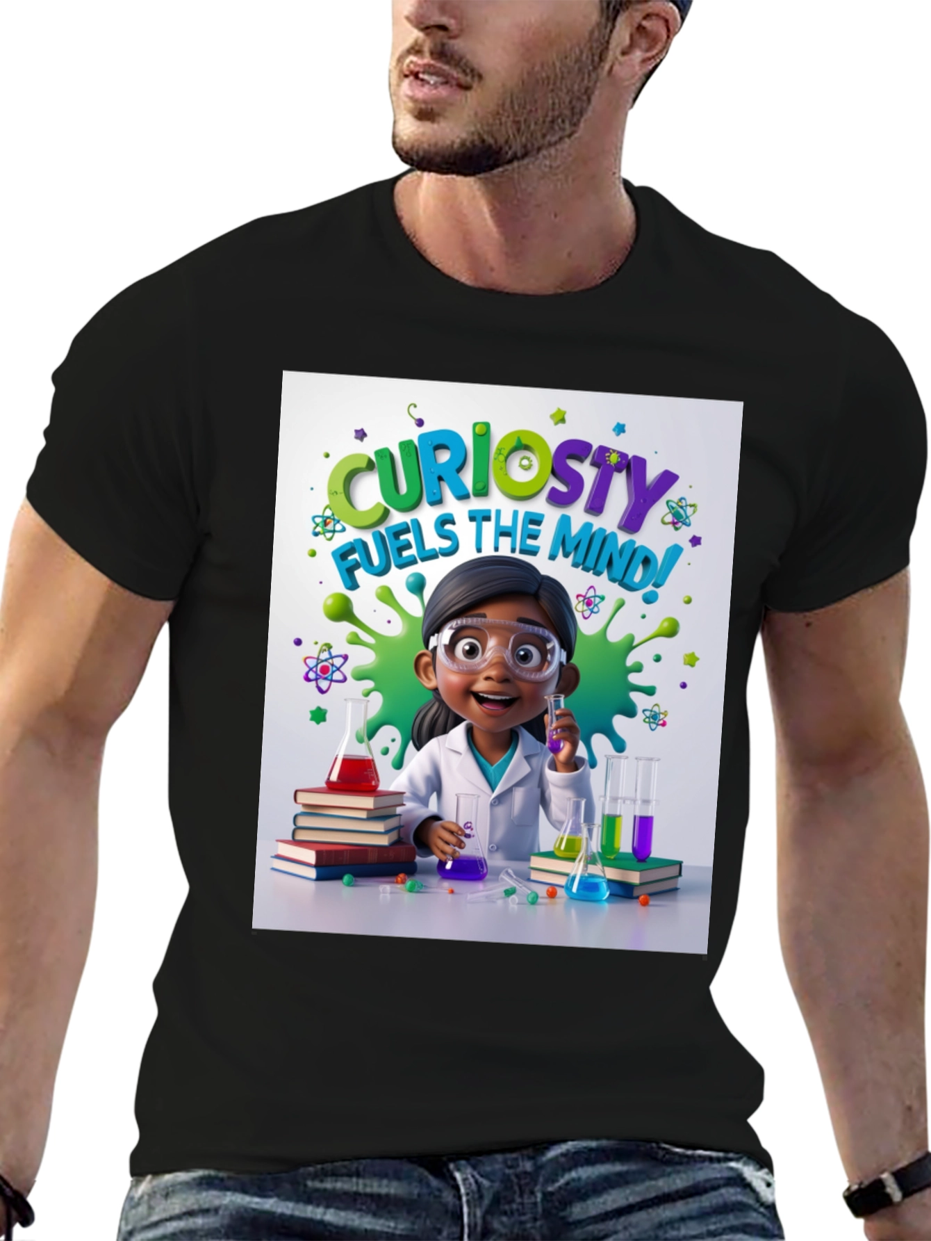 Curiosity Fuels The Mind T-Shirt