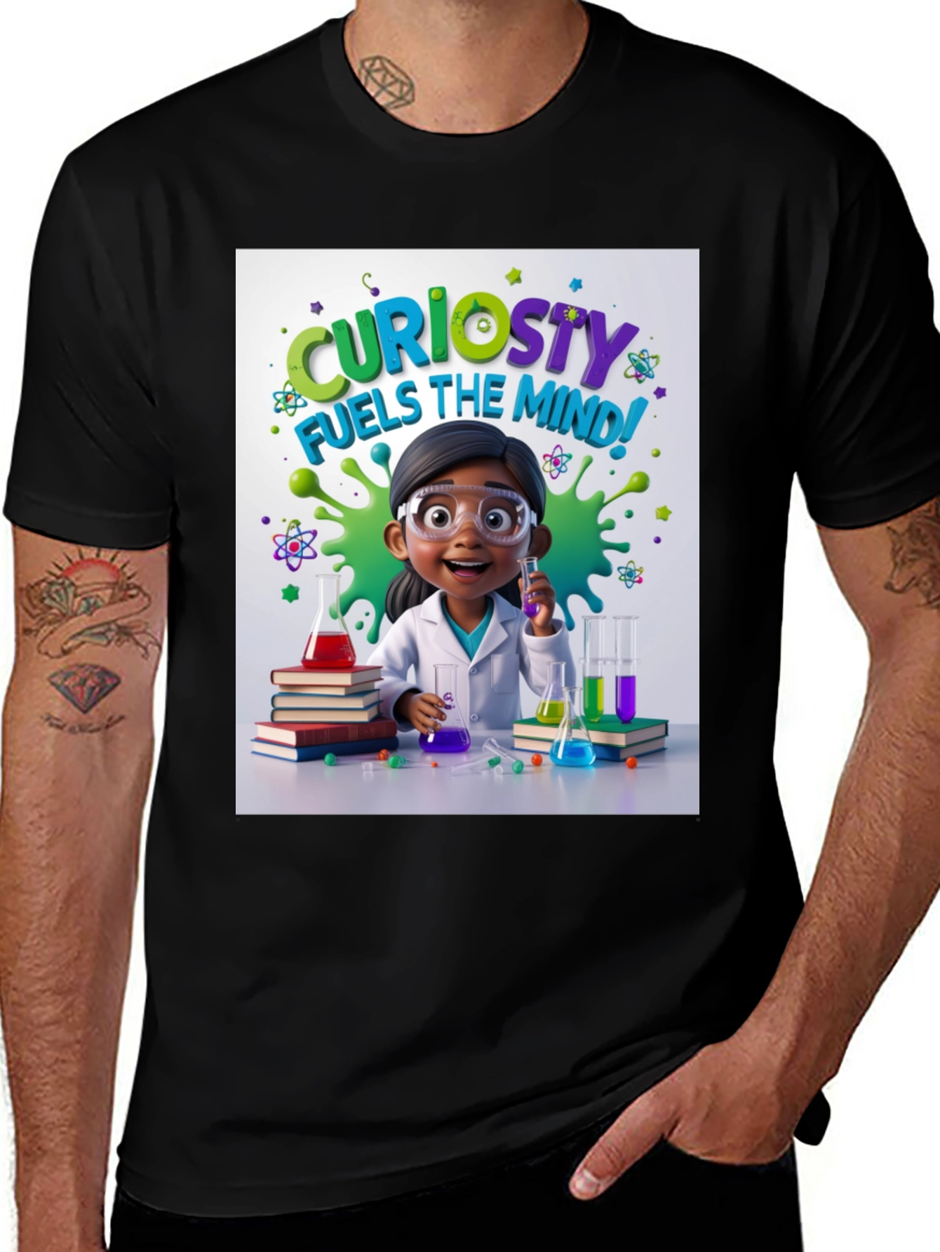 Curiosity Fuels The Mind T-Shirt