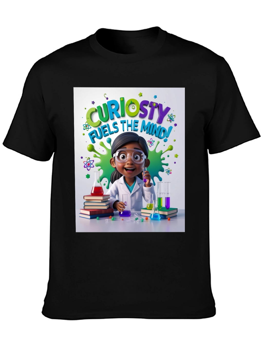 Curiosity Fuels The Mind T-Shirt