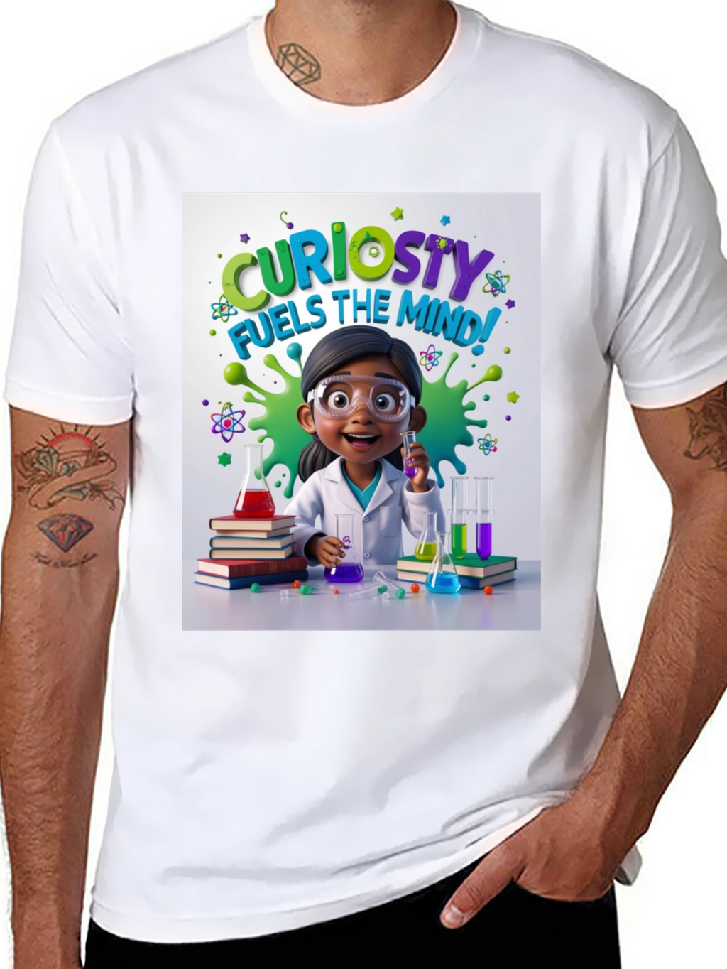 Curiosity Fuels The Mind T-Shirt
