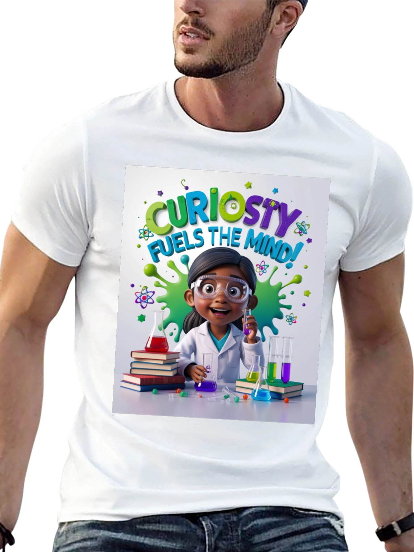 Curiosity Fuels The Mind T-Shirt