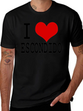 I Love Escondido Black T-Shirt