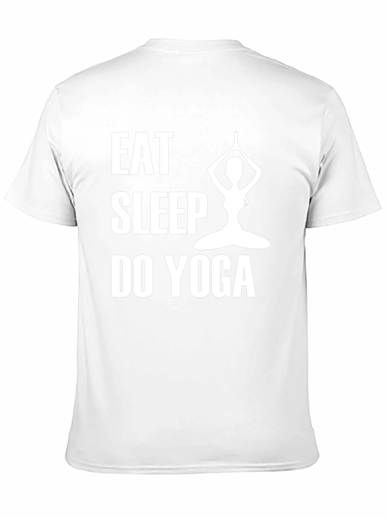 Eat Sleep Do Yoga T-Shirt - Black