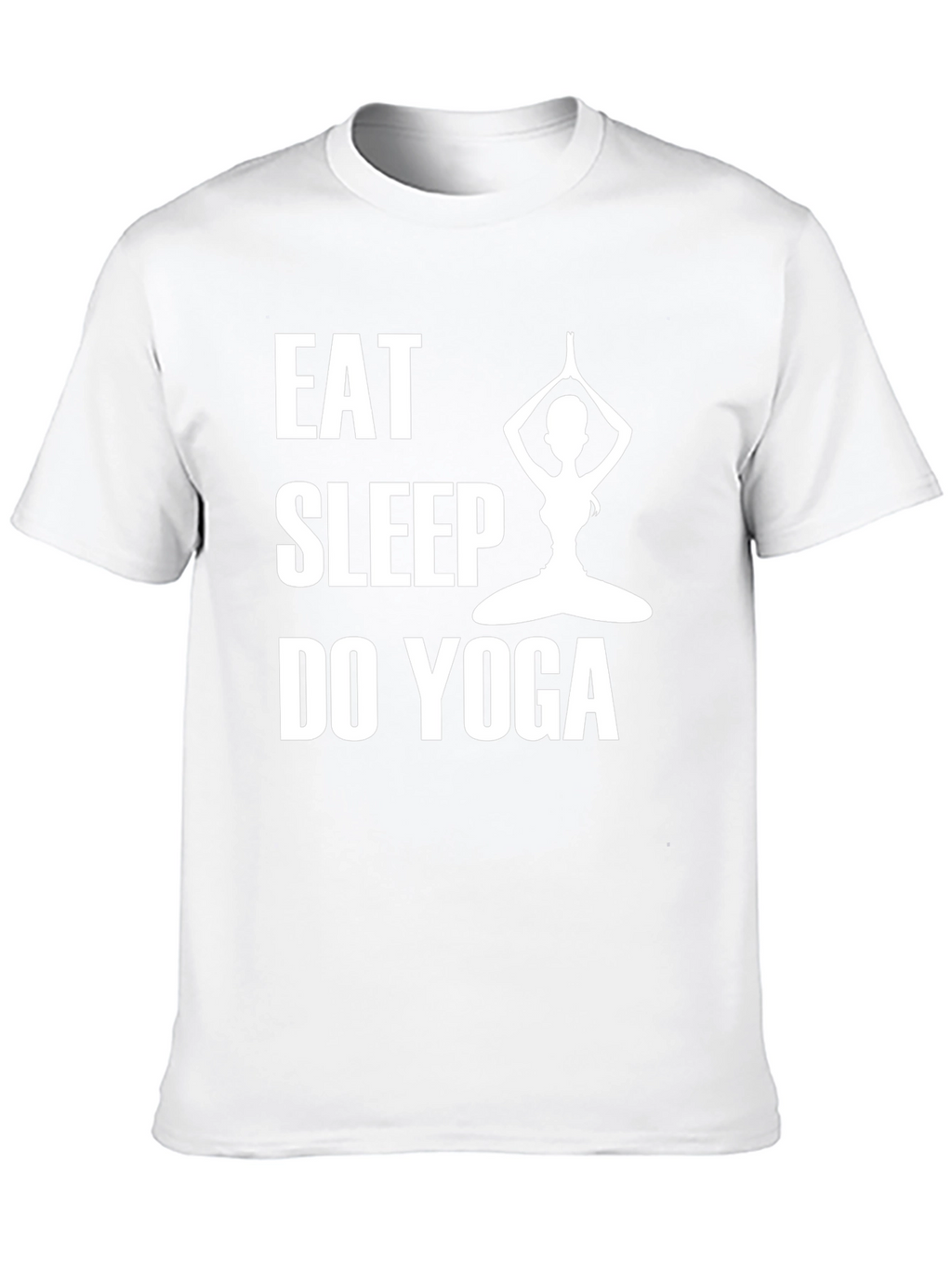 Eat Sleep Do Yoga T-Shirt - Black