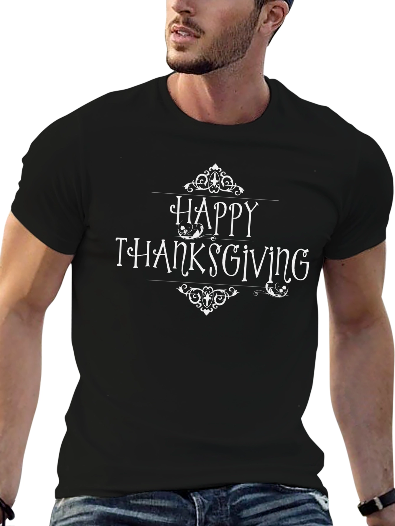 Happy Thanksgiving T-Shirt - Festive Holiday Apparel