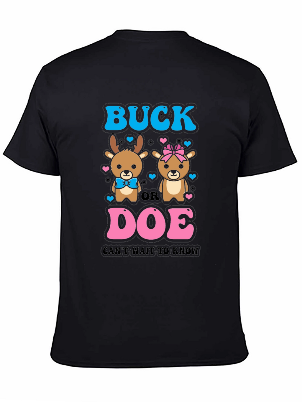 Buck or Doe Gender Reveal T-Shirt