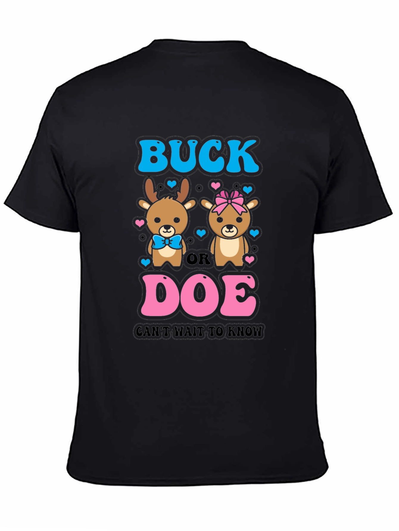 Buck or Doe Gender Reveal T-Shirt