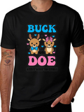 Buck or Doe Gender Reveal T-Shirt