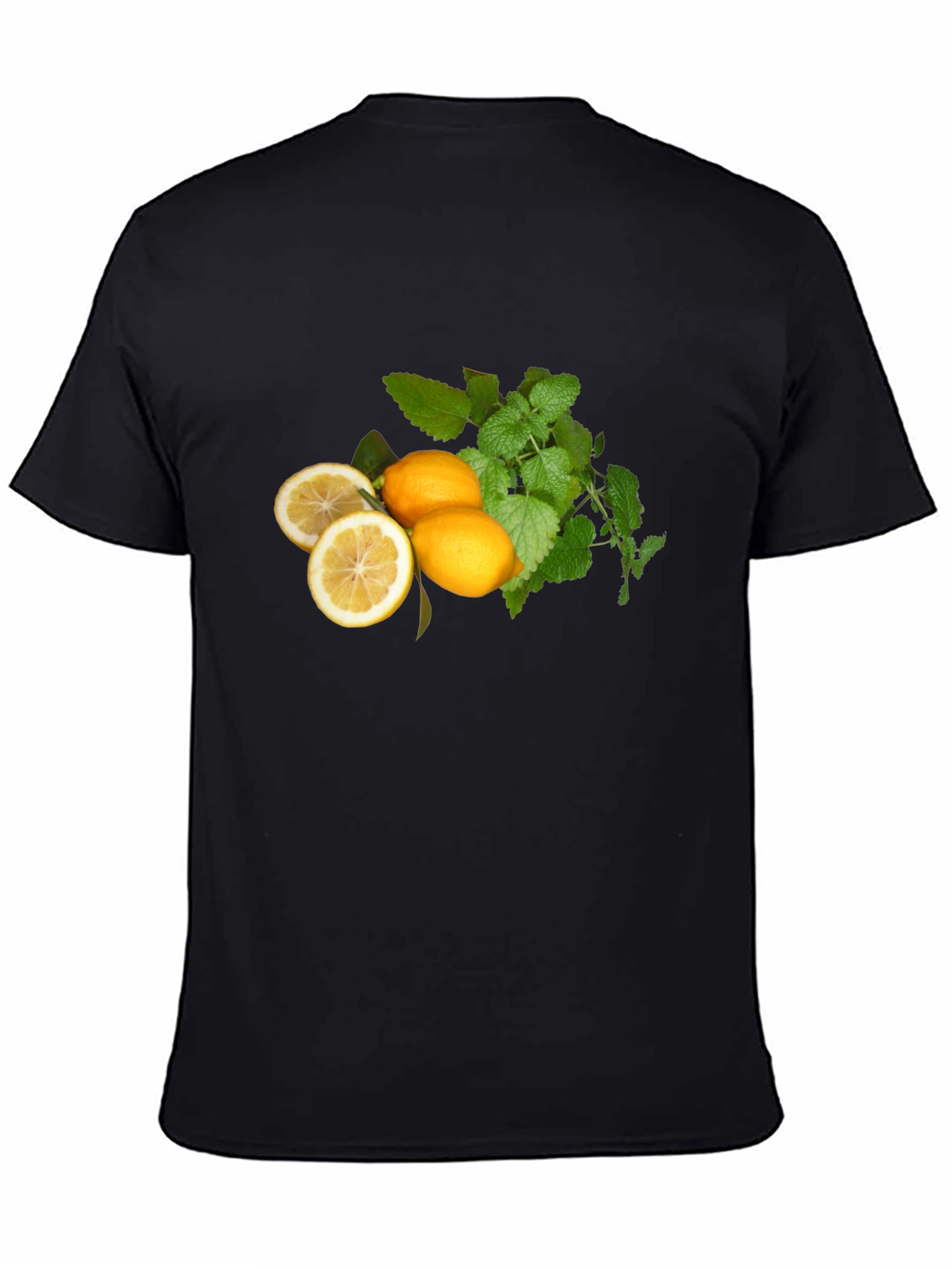 Fresh Lemon & Mint Graphic T-Shirt