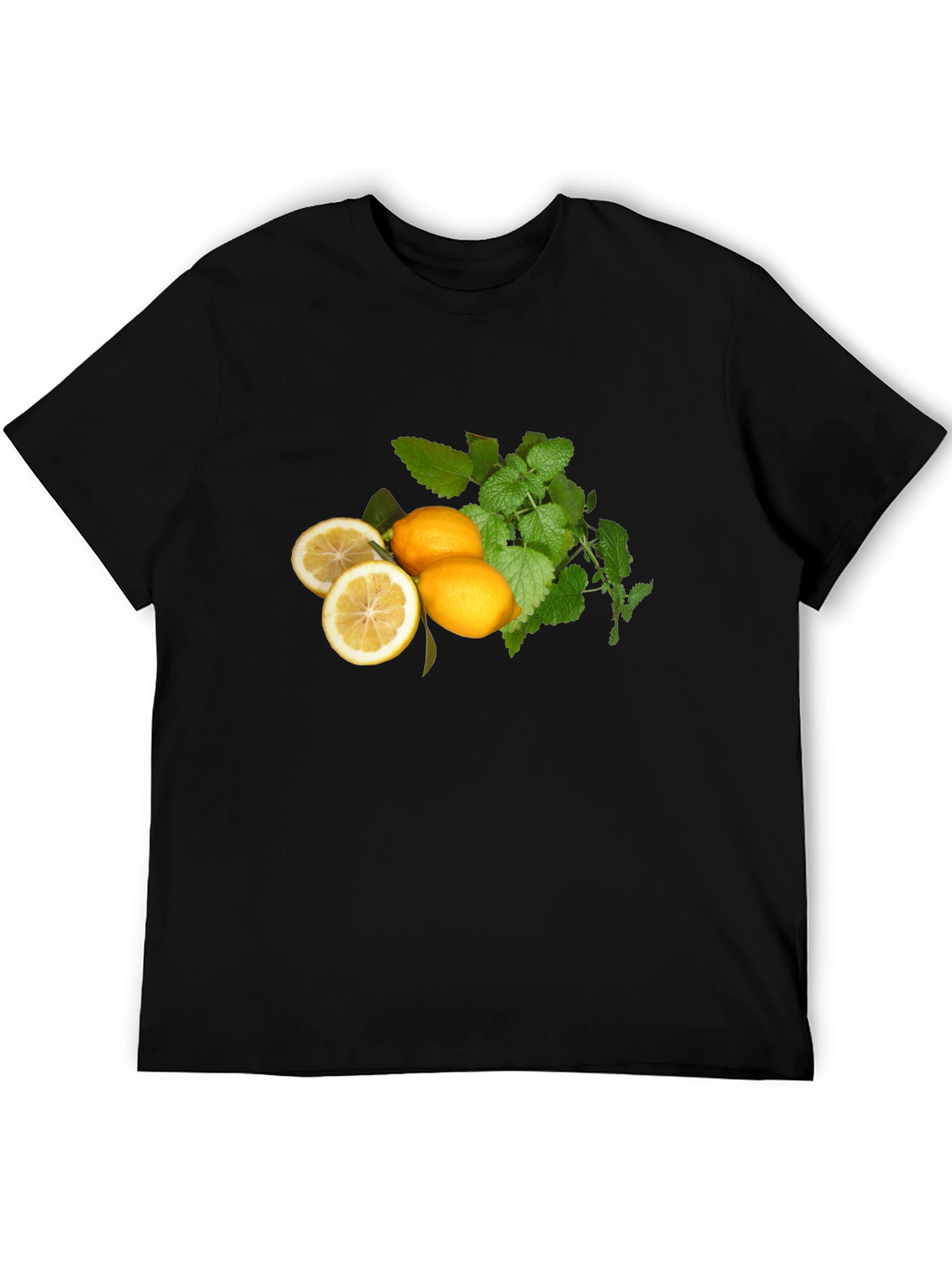 Fresh Lemon & Mint Graphic T-Shirt