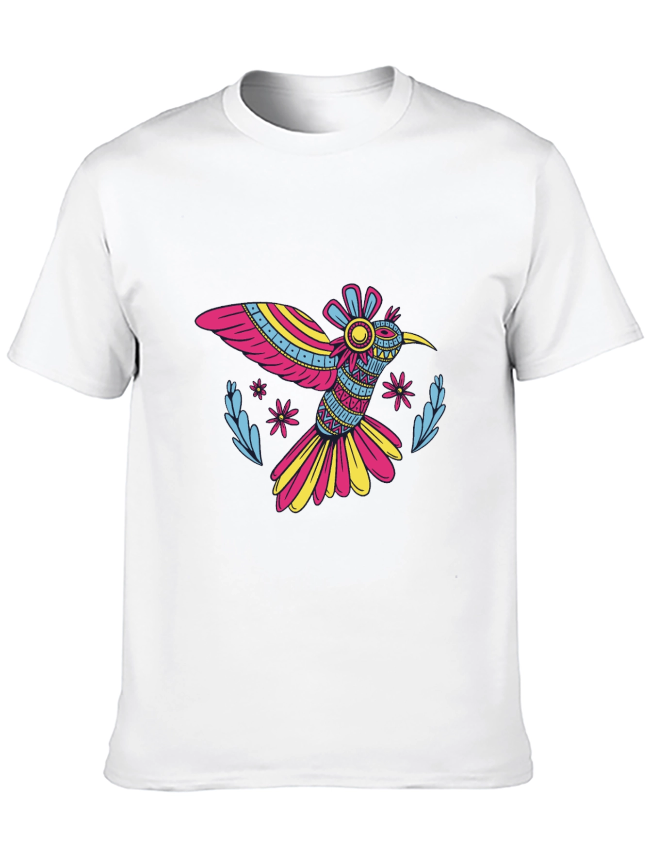 Hummingbird Graphic Black Tee